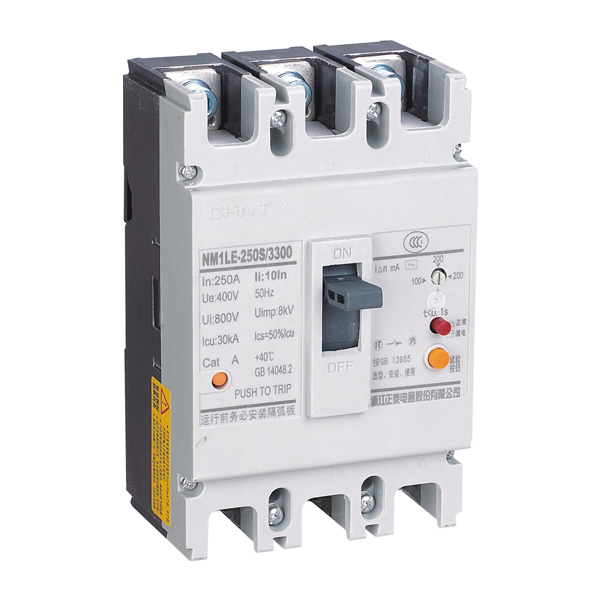 NM1LE系列剩余電流動作斷路器